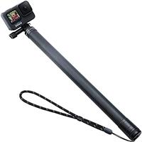 TELESIN 3M Extended Selfie Stick for Insta360 X5 X4 X3, 6 Lengths Settings for Selfies, Long Carbon Fiber Invisible Selfie Stick, Extendable Pole Monopod for Go Pro Hero 13 12 11 DJI OSMO Action 5 Pro