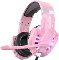 Bengoo G9000 Stereo Gaming Headset for PS5 PS4, PC, Xbox One Controller, Noise Cancelling Over Ear Headphones with Mic, LED Light, Bass Surround, Soft Memory Earmuffs for Laptop Mac Nintendo PS3
