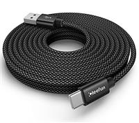 CLEEFUN USB Type-C Cable, Fast Charging USB A-C Charger Lead for Samsung Galaxy