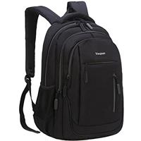 Vaupan Business Travel Laptop Backpack, Water Resistant College School Computer Bag Gifts with USB Charging Port for Men & Women Fits 15.6 Inch Notebook