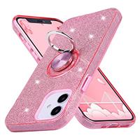 wisdompro Bling Case for iPhone 12/ iPhone 12 Pro, Glitter S