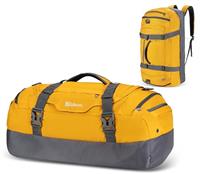 Ubon Large Duffel Bag Holdall Bags with Shoe Compartments 4-Way Sports Gym Duffel Backpack with Padded Straps 55L 65L 80L Camping Traveling Duffle Bag Waterproof Gym Bag