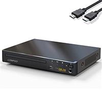 Compact DVD Player for TV - Multi-Region DVD CD Disc Player