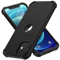 ORETECH Compatible with iPhone 12 Case and Screen Protector * [2 Pack] Full Body for iPhone 12 Pro Case 360 Shockproof Silicone Thin Rubber Bumper Cover for iPhone 12/iPhone 12 PRO 6.1 inch