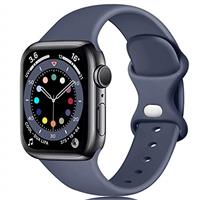 Epova Silicone Strap Compatible with Apple Watch Strap 49mm 45mm 44mm 41mm 40mm 42mm 38mm, Replacement Straps for iWatch SE Series 9 8 7 6 5 4 3 2 1