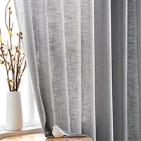 Fmfunctex Yellow Grey Full Blackout Curtains for Living Room