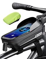 whale fall Newest Hard Casing Bike Bag, Gifts for Men, Waterproof Bike Phone Holder, Lightweight and