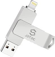 MFi Certified Photo-Stick-for-iPhone-Storage iPhone-Memory iPhone-USB-for-Photos iPhone-USB-Flash-Drive Memory-Stick-for-iPad External-iPhone-Storage iPhone-Thumb-Drive for iPad Photo Stick