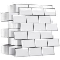 Yoillione Upgrade Thicker Peel and Stick Wall Tiles Backsplash for Kitchen and Bathroom