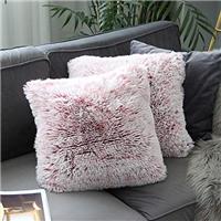 Uhomy 2 Packs Home Decorative Luxury Series Super Soft Faux