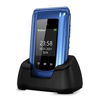 uleway Big Button Mobile Phone for Elderly, Dual Sim Free Flip Phone Unlocked,Basic Mobile Phone with SOS Button, Loud Speaker for Senior