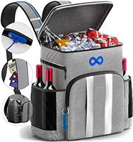 Everlasting Comfort Cooler Backpack - Insulated, Leakproof, Holds 54 Cans/4 Wine Bottles, Cold for 24 Hours - Ideal for Picnics, Beach, Hikes, Camping