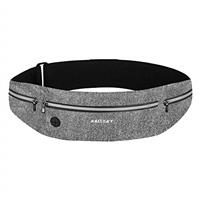 HAISSKY Running Belt, Waist Pack Ultra Light Fitness Belt Water Resistant Running Waist Pack for iPhone 16 Pro Max/15/14 Pro/13/12 Plus Waist Bag for Women Men Fit Smartphone Up to 6.9 inch