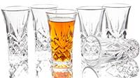 JAIEF 2 oz Tequila Glasses Heavy Base Shot Glass Cordial Glasses