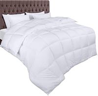 Utopia Bedding King Duvet 10.5 tog with Corner Tabs - Box Stitched Down Alternative Duvet (Navy)