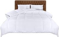 Utopia Bedding, 4.5 Tog All Year Round Coverless Duvet, Microfiber Soft Breathable Duvet, Box Stitch Quilt Ideal for Cold Weather, Machine Washable