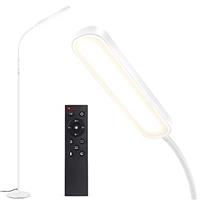 OUTON LED Floor Lamp 15W 1500LM, Dimmable Adjustable Modern Standing Light with 4 Color Temperature, Remote & Touch Control, 1 Hour Timer for Reading Living Room Bedroom Office Sewing