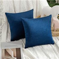 MIULEE Velvet Cushion Covers Soft Decorative Square Throw Pillow Case Pillowcases for Livingroom Sofa Bedroom with Invisible Zipper