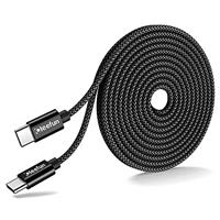CLEEFUN USB C to USB C Cable, USB Type C 60W 20V/3A PD Fast Charging Lead for Samsung Galaxy