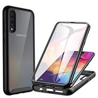 CENHUFO Case with Built-in Screen Protector Military Grade Shockproof Clear Cover 360 Full Body Protective Rugged Phone Case