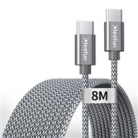 CLEEFUN USB C to USB C Cable, USB Type C 60W 20V/3A PD Fast Charging Lead for Samsung Galaxy