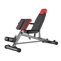 Finer Form Multi-Functional FID Weight Bench for Full All-in-One Body Workout Hyper Back Extension, Roman Chair, Adjustable Ab Sit up Bench, Incline Decline Bench, Flat Bench