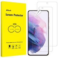 JETech Screen Protector Compatible with Samsung Galaxy S21+ / S21 Plus 6.7-Inch, HD Clarity, Flexible TPU Film, 2-Pack