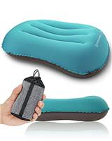 Rantizon Ultralight Camping Pillow, Compressible, Compact,Comfortable, Ergonomic Inflatable Travel Pillow with Storage Bag, for Neck & Lumbar Support for Hiking, Camping, Traveling,3.5 oz