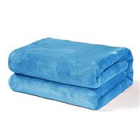 Exclusivo Mezcla Soft Throw Blanket, Fleece Velvet Blanket for Sofa Settees, Fluffy Sofa Throws, Warm, Cozy, Plush and Lightweight Blanket