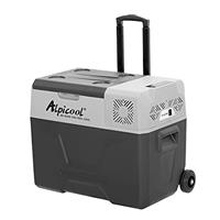 Alpicool CX-IR42 Portable Refrigerator Car Fridge Freezer with Telescopic Handle Cool Box for camping, driving, Picnic