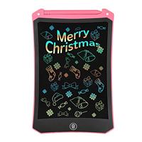 PINKCAT 8.5in LCD Writing Tablet - Colorful Screen Doodle Scribbler Pad Drawing Board Learning Educational Toys - Gift for Kids 3-6 7 8 9 Years Old Girl Boy