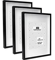 Wooden Two Tone Gallery Picture Photo Frame 3Packs