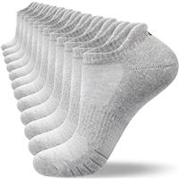 Natugloe Trainer Socks Cushioned Anti-Blister Ankle Socks Breathable Sports Running Athletic for Men Women 6 Pairs