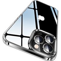 CASEKOO Crystal Clear for iphone Case for iPhone [Patented Anti-Yellowing Material] [Military-grade Protection] Shockproof Protective Phone Case Thin Slim Cover