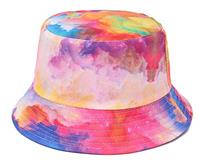GEMVIE 2 Pcs Unisex Summer Bucket Hat for Women Men Cotton R
