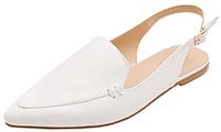 Women's Fashion Trim Deco Loafer Flats Beige k Vegan Leather