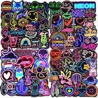 Stickers 200 Pcs Cool Graffiti Neon Sticker Pack, Stickers for Children Adults Teens, Waterproof Vinyl Stickers, Stickers for Laptop Phone MacBook Scooter Scrapbook Journal Planner Skate Guitar etc