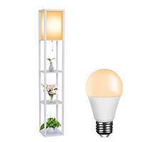 PULUOMIS Floor Lamp with Shelves