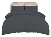 funky gadgets Duvet Cover Set Soft Brushed Microfiber Plain Dyed Duvet Cover Sets with Pillow Case- Bedding Quilt Cover Set