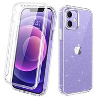 Diaclara Designed for iPhone 15 phone Case, Full Body Rugged Case with Built-in Touch Sensitive Anti-Scratch Screen Protector, with Camera Lens Protector for iPhone 15 6.1" (Frosted Clear)
