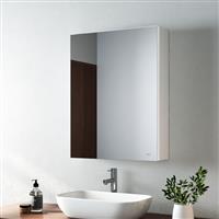 EMKE Bathroom Mirror Cabinet - Wall Mounted Bathroom Cabinet Storage Cupboard with Adjustable Shelf, Waterproof Bathroom Wall Storage Cabinets