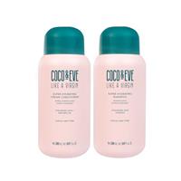 Coco & Eve Like A Virgin Shampoo & Conditioner Bundle Kit - Natural, Sulfate free Hair Care with Argan Oil, Coconut and Avocado Oil | For Dry Damaged, Color Treated Hair | Anti Frizz
