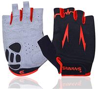Cycling Gloves Half Finger Mountain Road Bike Cycle Gloves Anti Slip Shock Absorbing Padded Breathable MTB Bicycle Biking Gloves Sports Men Women