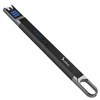 SUPRUS Electric Arc Lighter Windproof Flameless USB Rechargeable Lighter with LED Light for Candle Camping BBQ Cooking
