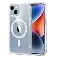 ESR for iPhone 14 Case/iPhone 13 Case, Magnetic Clear Case Compatible with MagSafe, Shockproof Military-Grade Protection, Classic Hybrid Magnetic Case for iPhone 14/13 6.1 inch, Clear Pink