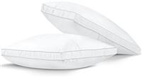 Utopia Bedding Pillows Pack Size, Hotel Quality Pillows, Brushed Fabric, Bed Pillow for Back, Stomach or Side Sleepers