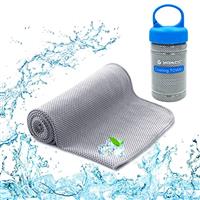 YQXCC Cooling Towel (120x30 cm) Ice Towel for Neck, Soft Breathable Chilly Towel, Microfibre Cool Towel for Yoga, Golf, Gym, Camping, Running, Workout & More Activities