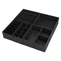 Fabric Drawer Organiser Clothes Foldable Wardrobe Storage Organiser Drawer Dividers
