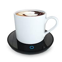 GARMEE Mug Warmer Coffee Warmer for Office Desk - Cup Warmer with 2 Temperature Settings Smart Tea Warmer Portable Beverage Warmer Drink Warmer for Cocoa Coffee Tea Milk Hot Drinks