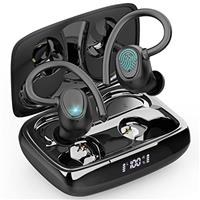 Ordtop Wireless Earbuds, Wireless Headphones Running Bluetooth 5.3 Headphones with Mic